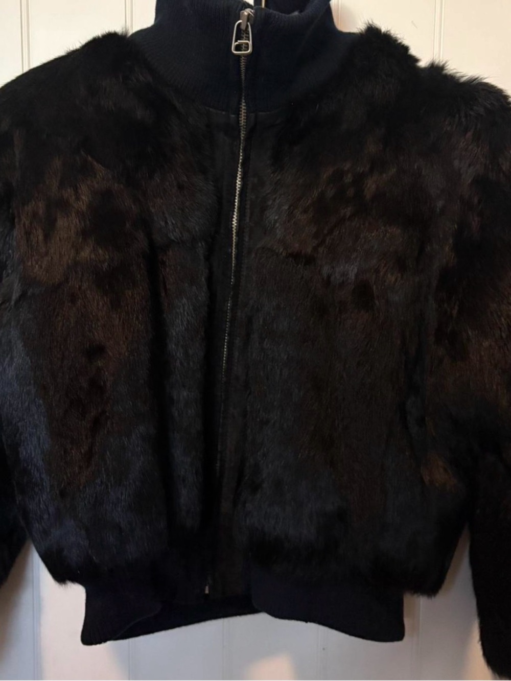 Real Fur Bomber Jacket